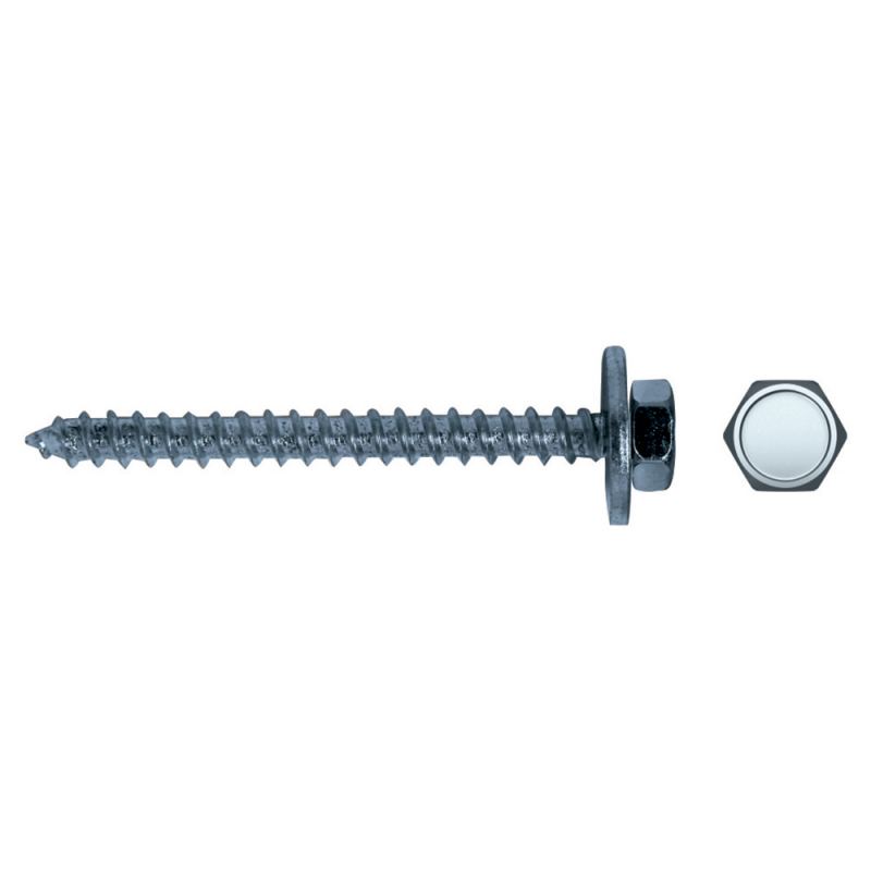 Wood screw with locking washer FTX71