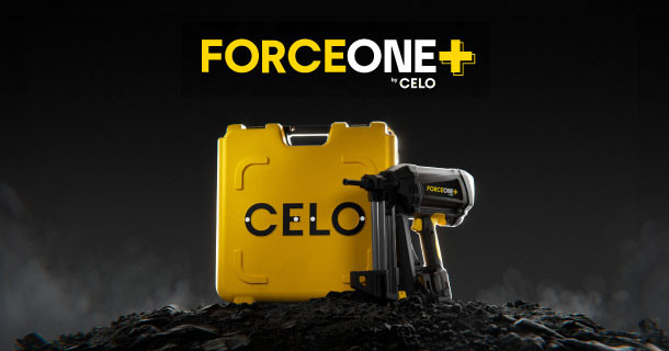 New FORCE ONE+ gas nailer